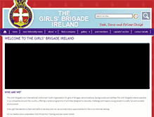 Tablet Screenshot of girlsbrigadeirl.ie
